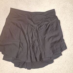 Torrid Deep Black Mini Active Skirt